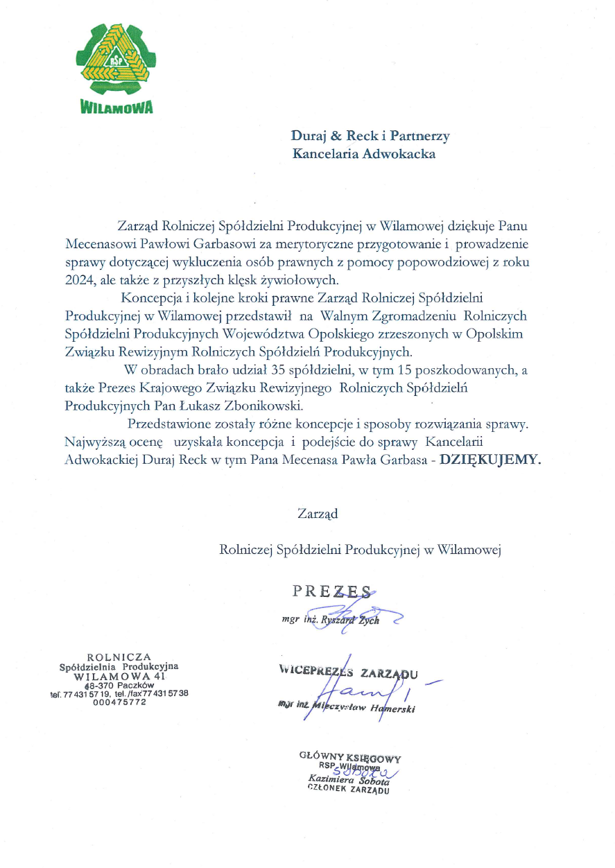durajpodziekowanie